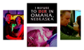 Collage of movie scenes with text 'I Refuse to Die in Omaha, Nebraska'.